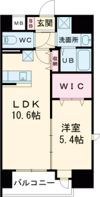 La vie claire Tuboi（ラヴ ィ クレール ツボイ）の間取り画像
