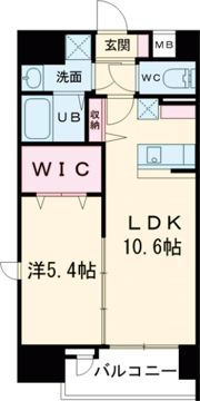 La vie claire Tuboi（ラヴ ィ クレール ツボイ）の間取り画像