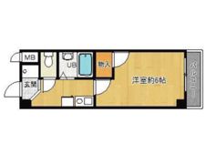 シングルマンション二見の間取り画像