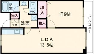 佐野湊団地 1号棟の間取り画像