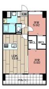 THE SQUARE Glory Residenceの間取り画像