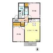 セジュールアユ A/Bの間取り画像