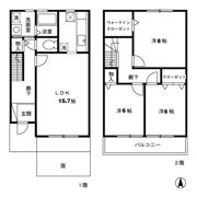 サニーサイド Ⅲの間取り画像