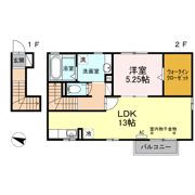 ムーン リバーの間取り画像