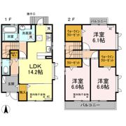 WIN’S Ⅶ Fの間取り画像
