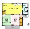 セジュール西小坂井 Cの間取り画像