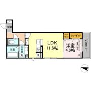 リマーニ八田の間取り画像