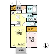 セジュールKenの間取り画像
