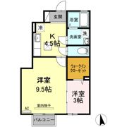 ローズコート川内 A棟の間取り画像
