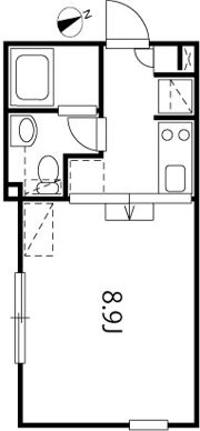 アレーロ高円寺の間取り画像