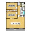 明宝マンションの間取り画像