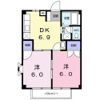 グランドハイツ市川Bの間取り画像