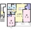 ファミール・K 参番館Ⅱの間取り画像