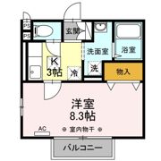 パルレーヴの間取り画像