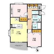 グランメール北松戸の間取り画像