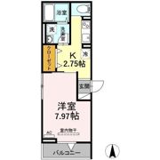 エクセリア南花畑Ⅰの間取り画像