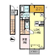 ラスール B棟の間取り画像