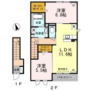 メゾンMINAMIの間取り画像