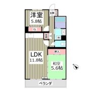 ピュアコート柏の間取り画像