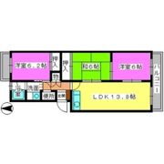 サンハイツやひろの間取り画像