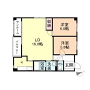 ベルグランデの間取り画像