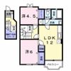 エンジェル Bの間取り画像