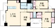 ヴィレラ辛島の間取り画像