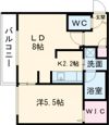 ステージア白石中央の間取り画像
