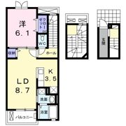 ブライト ビューテラスAの間取り画像