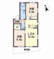 プランドール凛 B棟の間取り画像