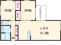 イーストコートの間取り画像
