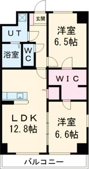 S-FORT宇都宮南大通りの間取り画像