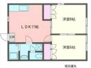 仲居ハイツⅢの間取り画像