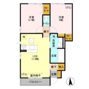 クローバーの間取り画像
