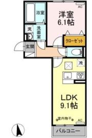 ボヌール Aの間取り画像