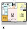 ボヌール Aの間取り画像