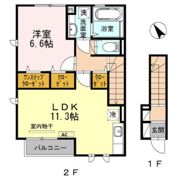 ル・ボア拝島 C棟の間取り画像
