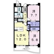 サニーパレスの間取り画像