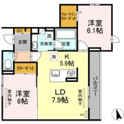 Tー5FLATの間取り画像