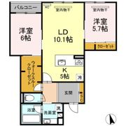 Tー5FLATの間取り画像