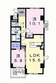 エアリーヒルズ芦屋の間取り画像