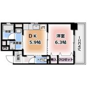 クリア壱番館の間取り画像