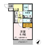 ジュネス東静岡の間取り画像