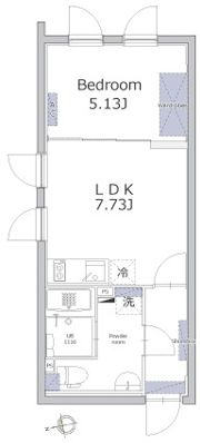 アレーロ西早稲田の間取り画像