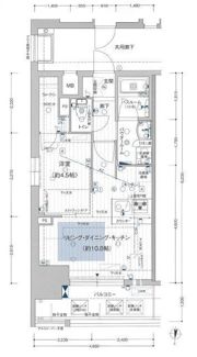 プレサンス ロジェ 丸の内 CENTRAL CASAの間取り画像