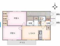 町田タウンハウスの間取り画像