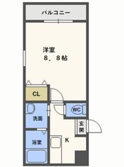 フジパレス堺ノースの間取り画像