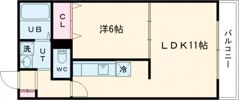 マンショングリーンリーフの間取り画像