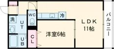 マンショングリーンリーフの間取り画像