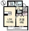 ウィステリア新涯の間取り画像